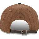 casquette-plate-marron-et-bleue-marine-ajustable-9fifty-retro-crown-wool-pinstripe-new-york-yankees-mlb-new-era