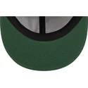 casquette-plate-marron-et-bleue-marine-ajustable-9fifty-retro-crown-wool-pinstripe-boston-red-sox-mlb-new-era