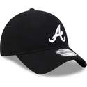 czarna-regulowana-czapka-z-zakrzywionym-daszkiem-9twenty-merino-wool-atlanta-braves-mlb-od-new-era