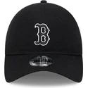 casquette-courbee-noire-ajustable-9twenty-merino-wool-boston-red-sox-mlb-new-era