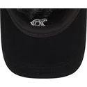 casquette-courbee-noire-ajustable-9twenty-merino-wool-boston-red-sox-mlb-new-era