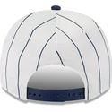biala-i-granatowa-czapka-z-daszkiem-snapback-9fifty-a-frame-satin-pinstripe-chicago-white-sox-mlb-marki-new-era