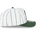 weisse-und-grune-snapback-kappe-9fifty-a-frame-satin-pinstripe-der-oakland-athletics-mlb-von-new-era