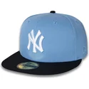 new-era-new-york-yankees-mlb-59fifty-world-series-2003-seitenaufnaher-blaue-flat-cap