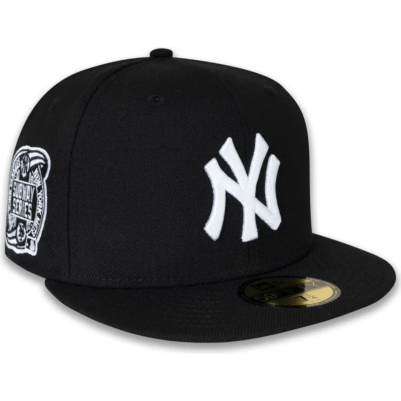 schwarze-enganliegende-59fifty-flatcap-subway-series-der-new-york-yankees-mlb-von-new-era