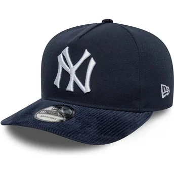 Καπέλο καμπύλης γείσος μπλε σκούρο snapback 19TWENTY Coops Cord των New York Yankees MLB από την New Era
