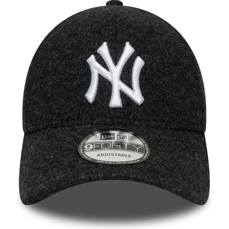 schwarze-snapback-kappe-9forty-melton-wool-der-new-york-yankees-mlb-von-new-era