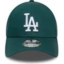 verstellbare-grune-9forty-league-essential-kappe-der-los-angeles-dodgers-mlb-von-new-era