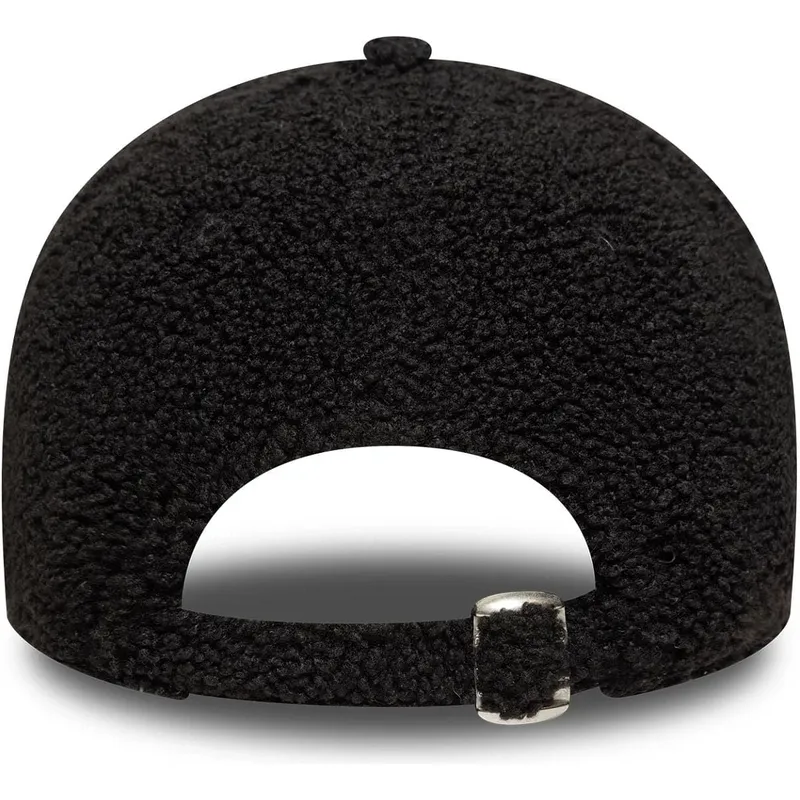 gorra-curva-negra-ajustable-9forty-winter-borg-de-new-york-yankees-mlb-de-new-era