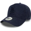 marinbla-snapbackbojd-keps-med-marinbla-logotyp-9forty-e-frame-melton-los-angeles-dodgers-mlb-fran-new-era