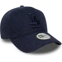 marinbla-snapbackbojd-keps-med-marinbla-logotyp-9forty-e-frame-melton-los-angeles-dodgers-mlb-fran-new-era
