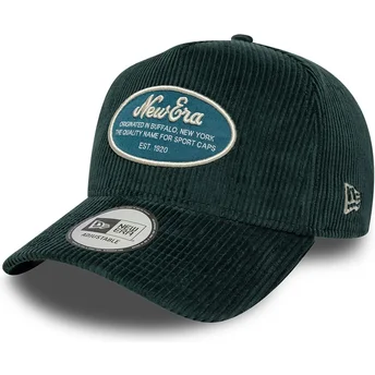 Gorra curva verde snapback 9FORTY E Frame Patch Cord de New Era