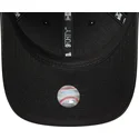 new-york-yankees-mlb-new-era-9forty-m-crown-pu-svart-bojd-skarm-snapback-keps-med-svart-logotyp