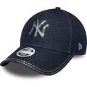 9forty-sequin-denim-new-york-yankees-mlb-new-era
