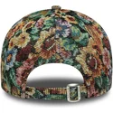new-era-new-york-yankees-mlb-9twenty-floral-verstellbare-mehrfarbige-damen-cap-mit-gebogenem-schirm