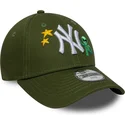gron-justerbar-bojd-keps-for-barn-9forty-space-icon-new-york-yankees-mlb-fran-new-era
