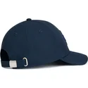 marineblaue-verstellbare-baseballkappe-mit-marineblauem-logo-baseball-peach-obl055-von-oblack
