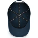 marineblaue-verstellbare-baseballkappe-mit-marineblauem-logo-baseball-peach-obl055-von-oblack