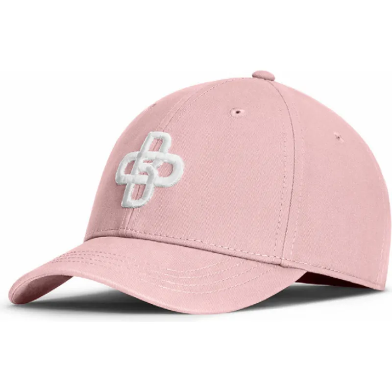 oblack-curved-brim-baseball-peach-obl056-pink-adjustable-cap