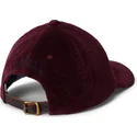 verstellbare-bordeauxfarbene-kord-cap-classic-sport-von-polo-ralph-lauren