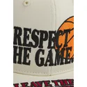 casquette-plate-beige-snapback-respect-the-game-slogan-and1