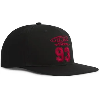 Casquette plate noire snapback Core Logo 93 AND1