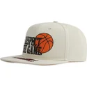 casquette-plate-beige-snapback-respect-the-game-slogan-and1
