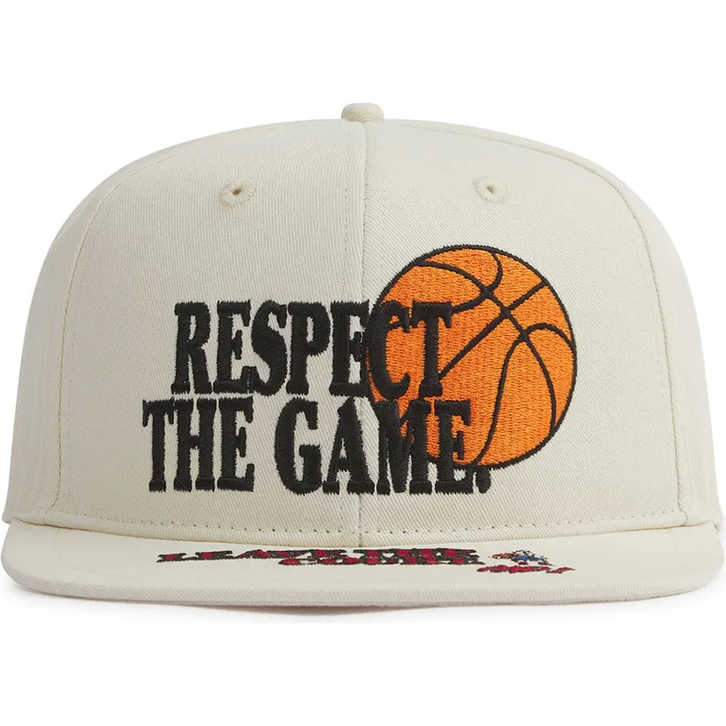 beige-snapback-kappe-mit-flachem-schirm-und-respect-the-game-slogan-von-and1