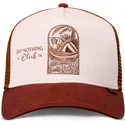 braune-trucker-kappe-do-nothing-club-hft-dnc-bathing-girl-von-djinns