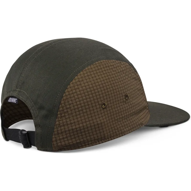 gorra-plana-verde-ajustable-resting-man-de-djinns