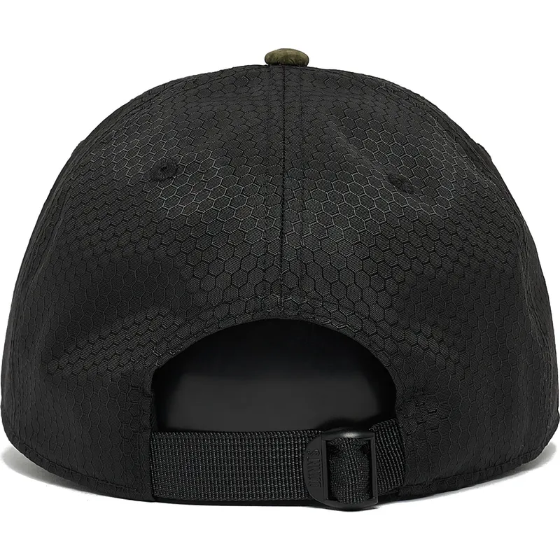 gorra-curva-verde-y-negra-ajustable-truefit-resting-man-de-djinns