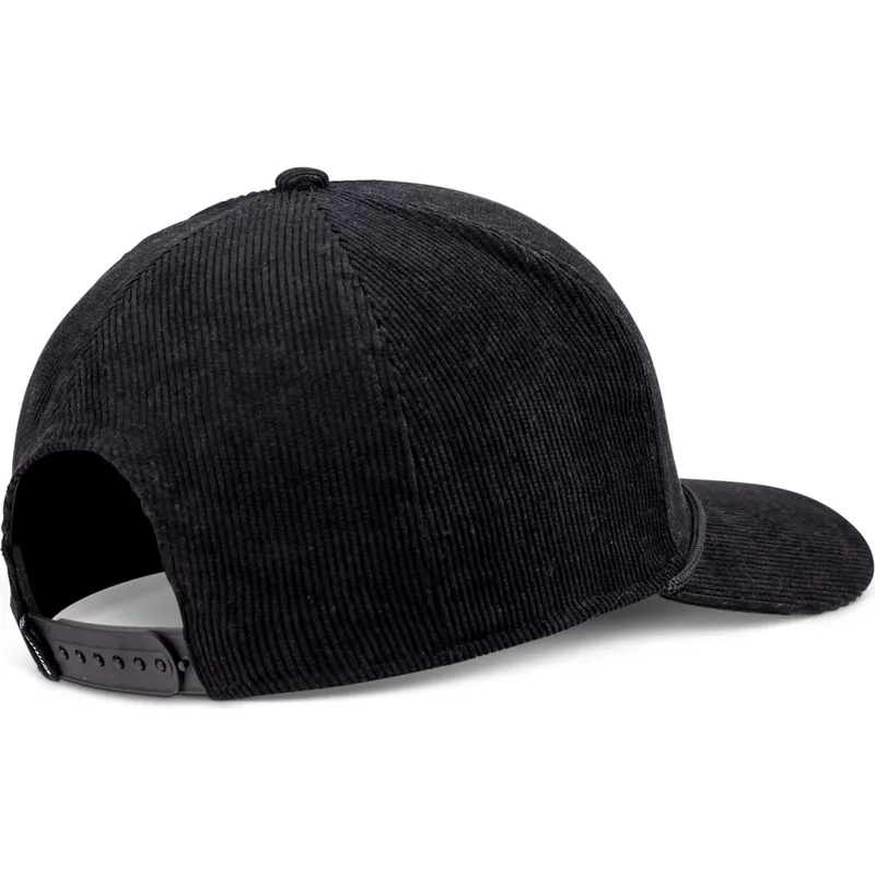 schwarze-snapback-cap-mit-gebogenem-schirm-hft-sunday-coffee-cord-von-djinns