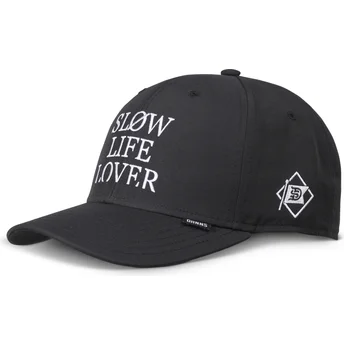 Casquette courbée noire ajustable TrueFit Slow Life Lover Djinns