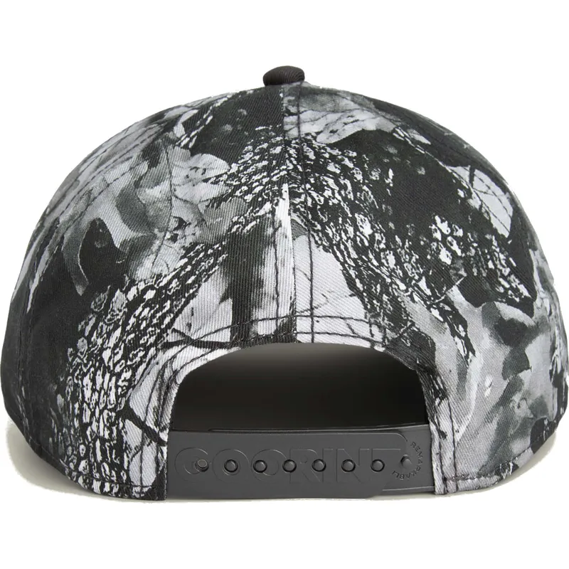 schwarze-gebogene-snapback-kappe-katze-misfit-camo-desaturated-camo-the-farm-von-goorin-bros