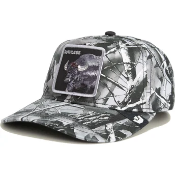 Gorra curva camuflaje snapback búfalo Ruthless Camo Desaturated Camo The Farm de Goorin Bros.
