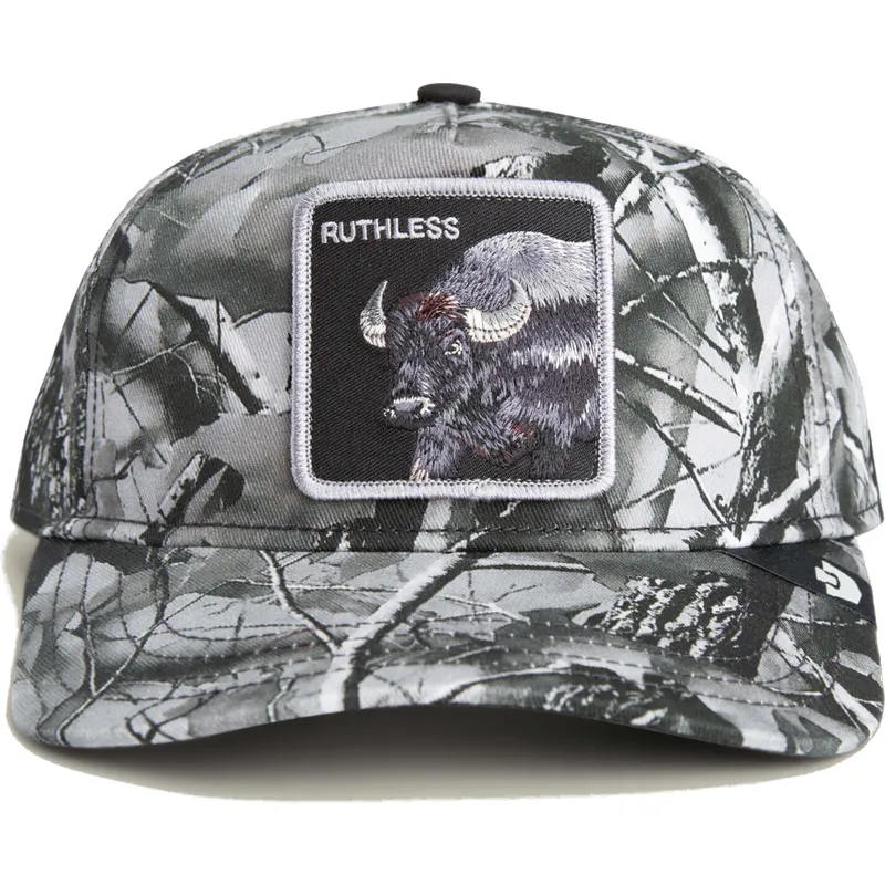 curved-cap-camouflage-snapback-buffel-ruthless-camo-desaturated-camo-the-farm-von-goorin-bros