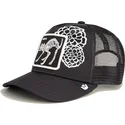 gorra-trucker-negra-gato-dia-de-michi-dia-de-los-muertos-the-farm-de-goorin-bros