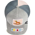 gorra-trucker-szara-kon-rock-on-hobby-horse-happy-thoughts-the-farm-od-goorin-bros