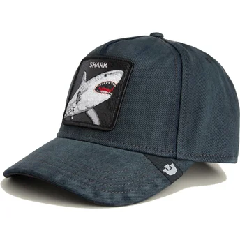 Gorra Curve Schwarz Denim Snapback Hai Smurf The Showdown...