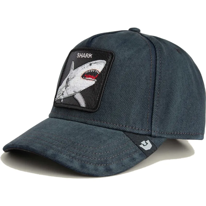 gorra-curve-schwarz-denim-snapback-hai-smurf-the-showdown-the-farm-von-goorin-bros