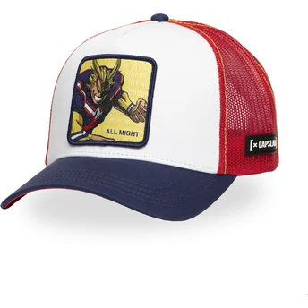 Gorra trucker multicolor All Might MHA ALL My Hero Academia de Capslab