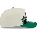 gorra-curva-beige-y-verde-snapback-9fifty-a-frame-precurved-hardwood-classics-de-boston-celtics-nba-de-new-era
