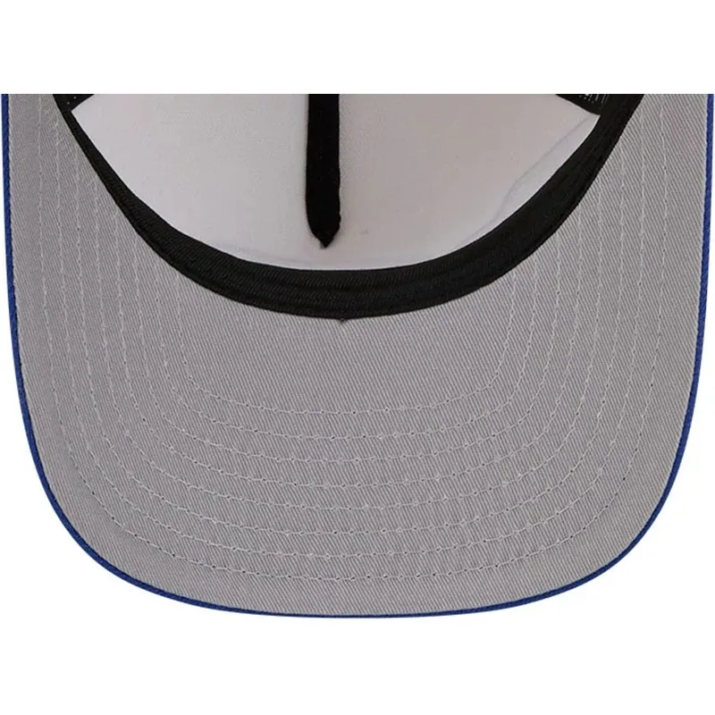 bezowo-niebieska-zakrzywiona-czapka-snapback-9fifty-a-frame-precurved-hardwood-classics-dallas-mavericks-nba-new-era