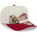 gorra-curva-beige-y-roja-snapback-9fifty-a-frame-precurved-hardwood-classics-de-denver-nuggets-nba-de-new-era