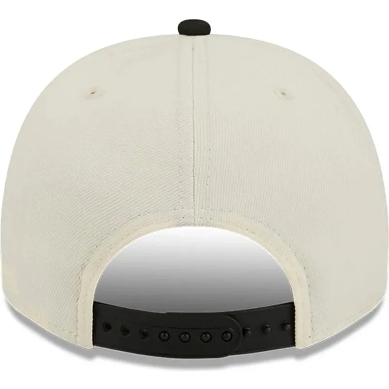 beige-och-svart-bojd-keps-snapback-9fifty-a-frame-precurved-hardwood-classics-fran-milwaukee-bucks-nba-av-new-era