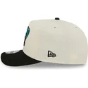 beige-och-svart-bojd-keps-snapback-9fifty-a-frame-precurved-hardwood-classics-fran-vancouver-grizzlies-nba-av-new-era