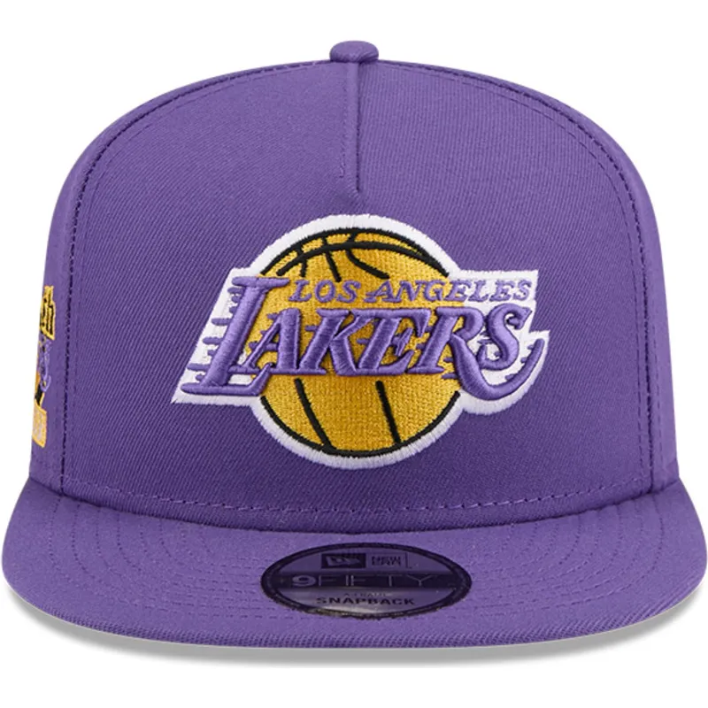 fioletowa-plaska-czapka-snapback-9fifty-a-frame-hardwood-classics-los-angeles-lakers-nba-new-era