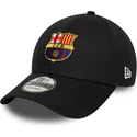 schwarze-verstellbare-fc-barcelona-laliga-9forty-core-kappe-von-new-era