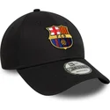 gorra-curva-negra-ajustable-de-fc-barcelona-laliga-9forty-core-de-new-era