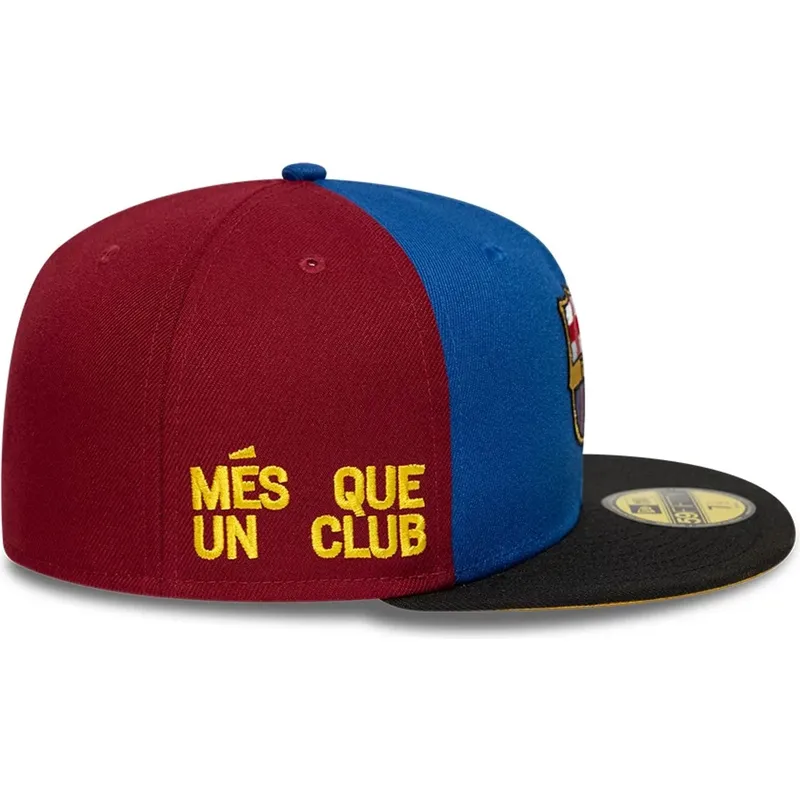 gorra-plana-azul-y-roja-ajustada-de-fc-barcelona-laliga-59fifty-mes-que-un-club-de-new-era